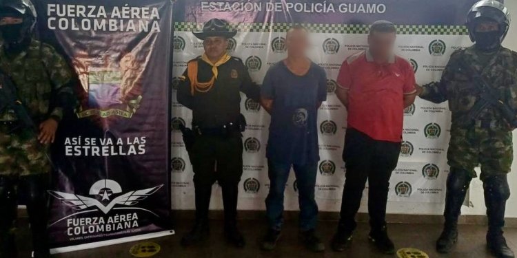 Capturaron a dos hombres por minería ilegal en San Luis 