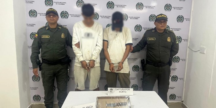 Capturados dos sujetos que intimidaron y atracaron a un abuelito 