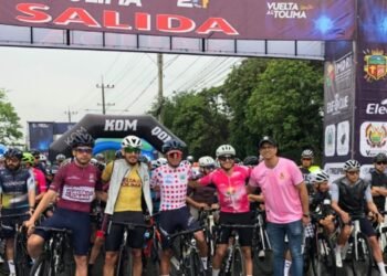 Ibagué pedaleó por la Vuelta al Tolima Máster