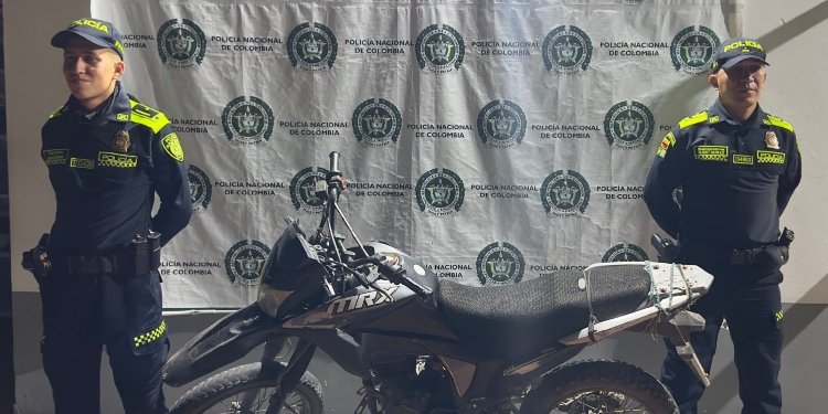 En Rovira recuperemos motocicleta robada en Popayán 