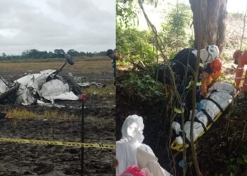 Identifican joven muerto en accidente aéreo en Guamo 