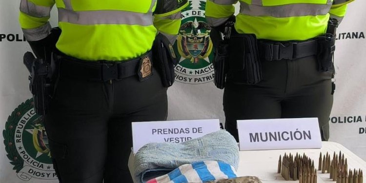 Policía vuelve incauta munición envía del norte tolimense 