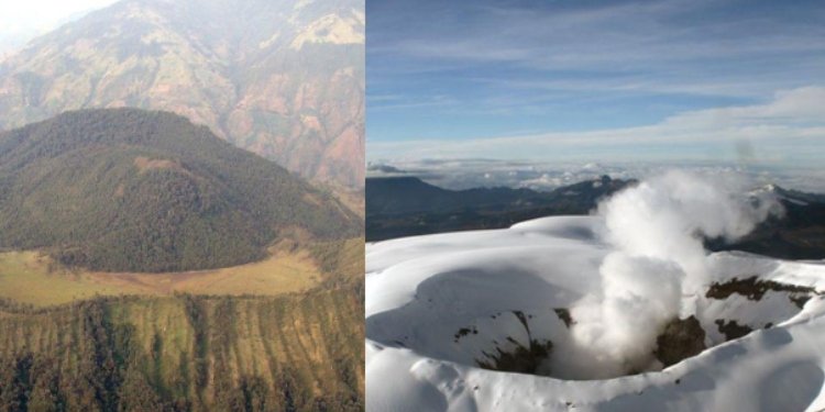 Nevado del Ruiz y el cerro Machín continúan en alerta amarilla 