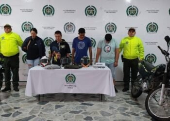 Enviados a la cárcel alias ‘Carlitos’, ‘Papero’ y otros dos capturados por tener motos, y celulares robados