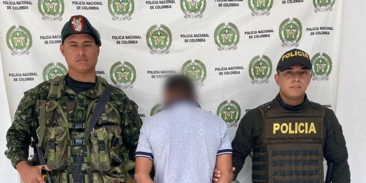 Alias Raúl fue detenido por la policía en Rioblanco