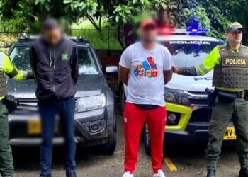 Dos delincuentes fueron detenidos con un carro robado en la Mariquita