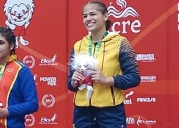 El segundo oro tolimense en Juegos Bolivarianos de la Juventud, llegó con la fuerza de una tolimense