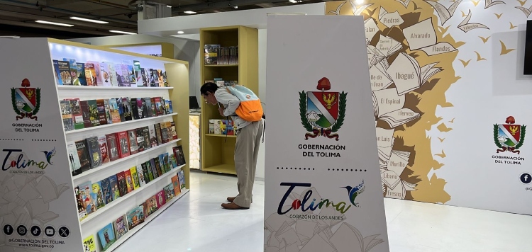 Así es la participación del Tolima en la Feria del Libro de Bogotá