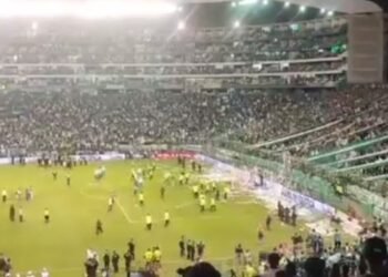 Los disturbios fueron protagonistas en el “clásico” vallecaucano