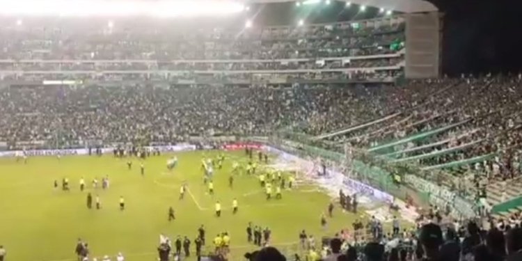 Los disturbios fueron protagonistas en el “clásico” vallecaucano