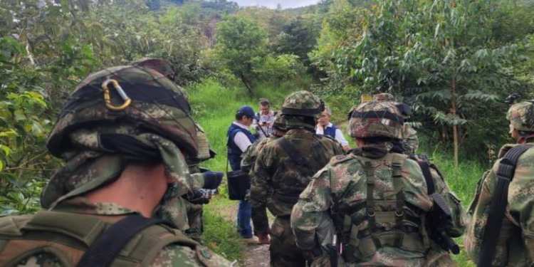 Liberados 34 militares en el Meta tras ser retenidos por la comunidad