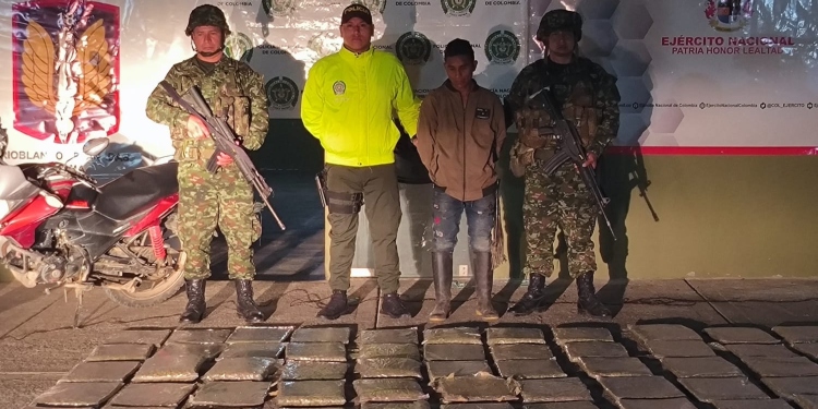 130 kg de marihuana fueron incautados en zona rural de Planadas