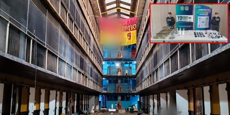 Allanaron el patio 9 de la Cárcel de Picaleña donde encontraron altares de brujería y santería