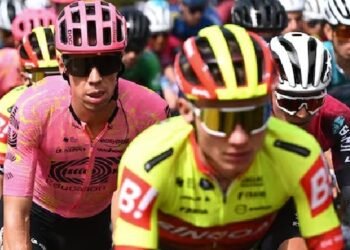 Cuatro colombianos compiten en la carrera por el País Vasco 