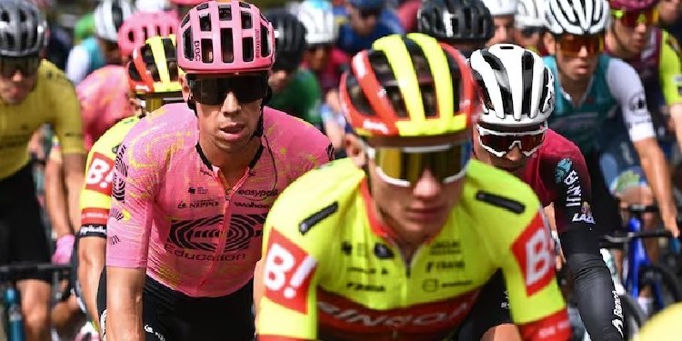 Cuatro colombianos compiten en la carrera por el País Vasco 