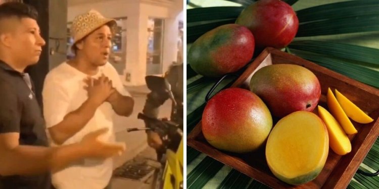 ¡Un atraco! Cobraron 100 mil pesos por cuatro mangos en Cartagena