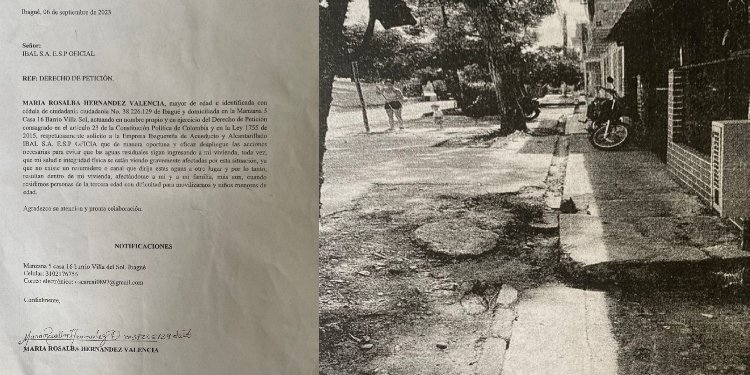 Obras de acueducto de alcantarillado en Villa del Sol tienen en jaque una residencia del sector 