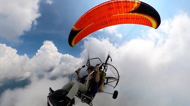 Mujer herida tras accidente en parapente en el Oriente antioqueño