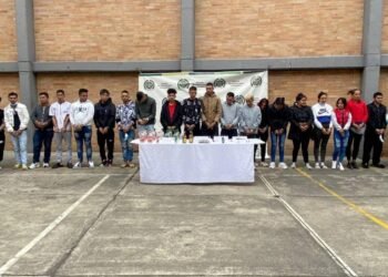 Capturan a 20 miembros del Tren de Aragua en Bogotá