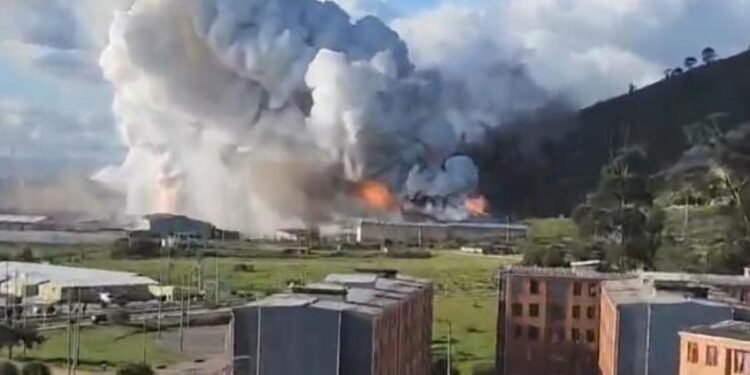 Explosión en polvorería de Soacha deja 34 heridos y una fallecida