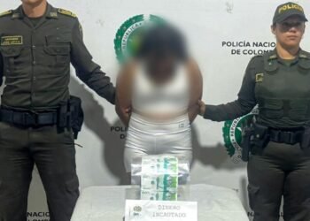 Mujer fue capturada cuando intentaba hacer compras con billetes falsos