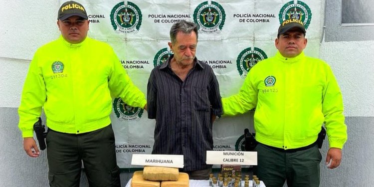 Le ‘cayeron’ a ‘El Paisa’ señalado de expender estupefacientes en zona rural de Cajamarca