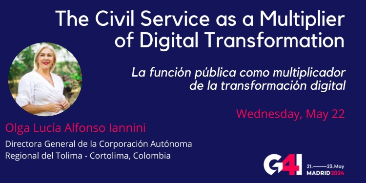 Directora de Cortolima participará en Congreso Mundial de Transformación Pública Digital