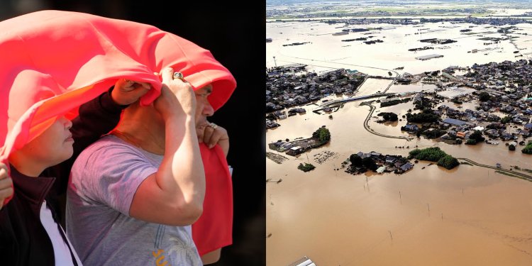 Clima extremo en todo el mundo: inundaciones mortales en Brasil y Houston, y calor récord en Asia