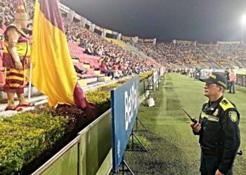 Más de 600 uniformados custodiarán el Estadio Manuel Murillo Toro este domingo 