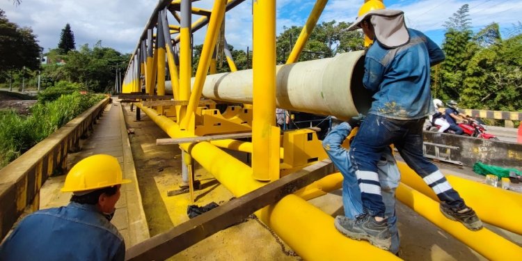 El Ibal instalará viaducto para conectar dos tanques del acueducto complementario