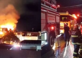 Pérdidas por más de $100 millones de pesos dejó incendio en la fábrica de Muebles EMY en Ibagué