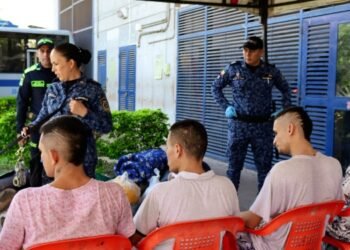 Inició el traslado de los privados de la libertad que estaban en la Permanente Central de Ibagué 