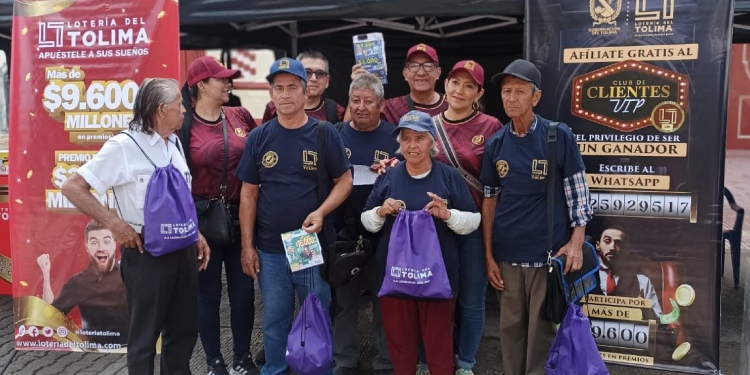 Loteros del Sur del Tolima reciben apoyo para impulsar la comercialización de la Lotería