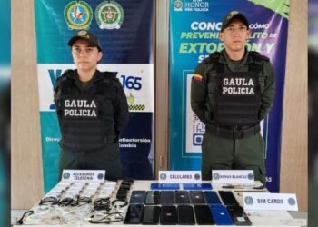 En ‘raqueteada’ en el COIBA encontraron 71 tarjetas Sim-card y 16 celulares