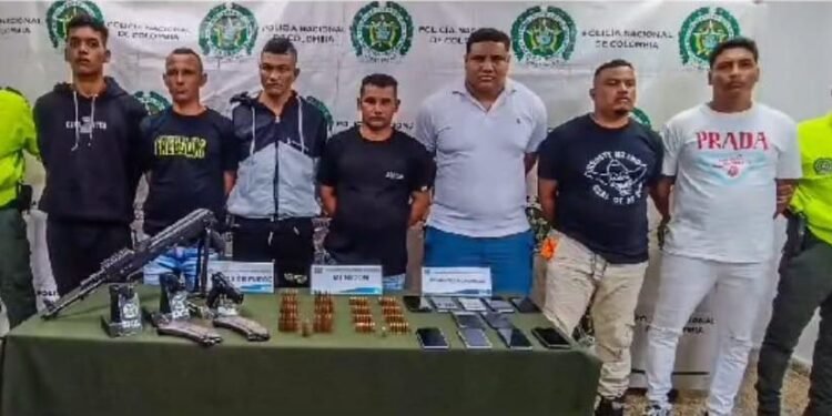 Barranquilla: capturan a 7 sicarios que planeaban acto criminal