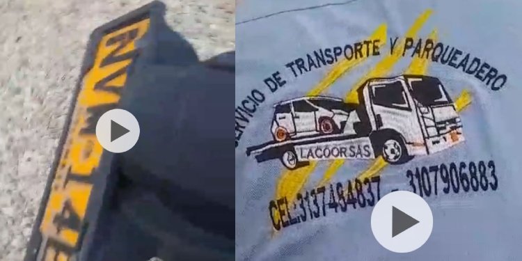 Moto inmovilizado por tránsito, fue de vuelta a sus propietarios dañada 