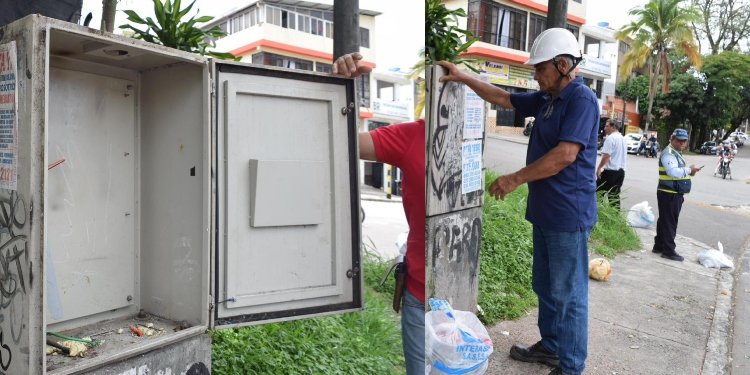 Robaron controlador de semáforo de la Ferrocarril con 30