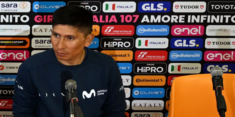 Nairo Quintana confiesa no estar en óptimas condiciones para el Giro de Italia: “Vendrán críticas”