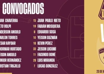 Deportes Tolima dió a conocer a sus 18 “Guerreros”