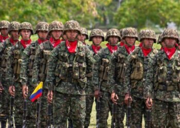 292 nuevos integrantes del Ejército juraron bandera en el Cantón Militar Pijao 