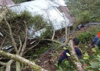 Una mujer muerta deja un deslizamiento en zona rural de Chaparral 