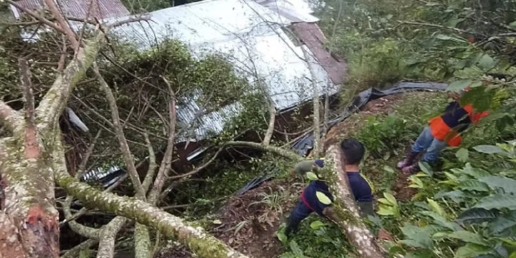 Una mujer muerta deja un deslizamiento en zona rural de Chaparral 