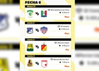 Atención futboleros, lista la decisiva fecha 6 de los cuadrangulares
