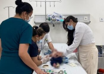 Secretaría de Salud de Ibagué le hace seguimiento a un caso de un bebé en estado de desnutrición