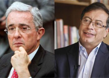 Petro responde a críticas de Uribe: “Aprenda a hablar de paz”