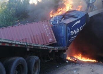 Dos personas muertas en accidente de tránsito en la vía al alto de la Línea 