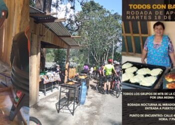 Ciclistas convocan a una rodada con el fin de apoyar económicamente a doña Barbarita, vendedora de arepas víctima de hurto