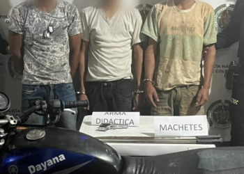 Banda dedicada al robo de motos fue detenida en Saldaña 