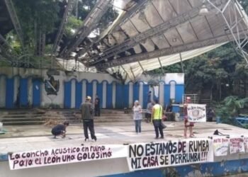 Un llamado a la Administración Municipal a intervenir la Concha Acústica que fue escenario de grandes eventos