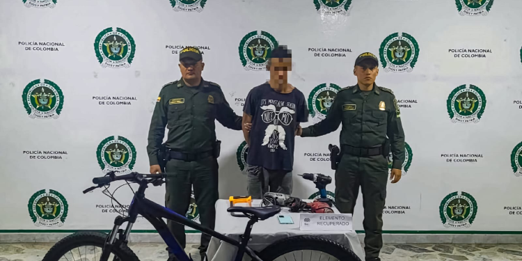 Detenido habitante en condición de calle señalado del hurto de una bicicleta